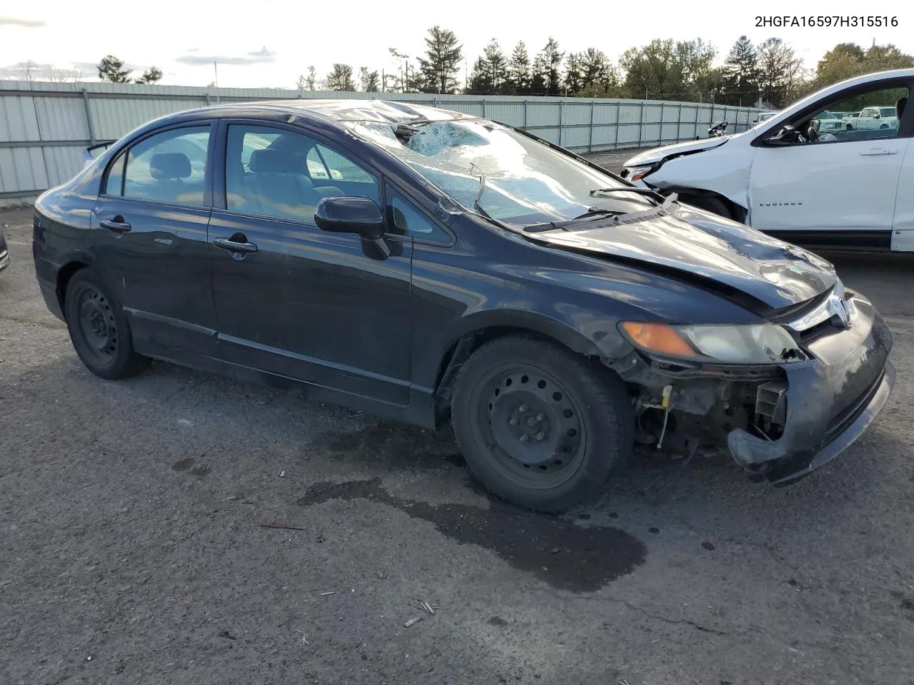 2HGFA16597H315516 2007 Honda Civic Lx