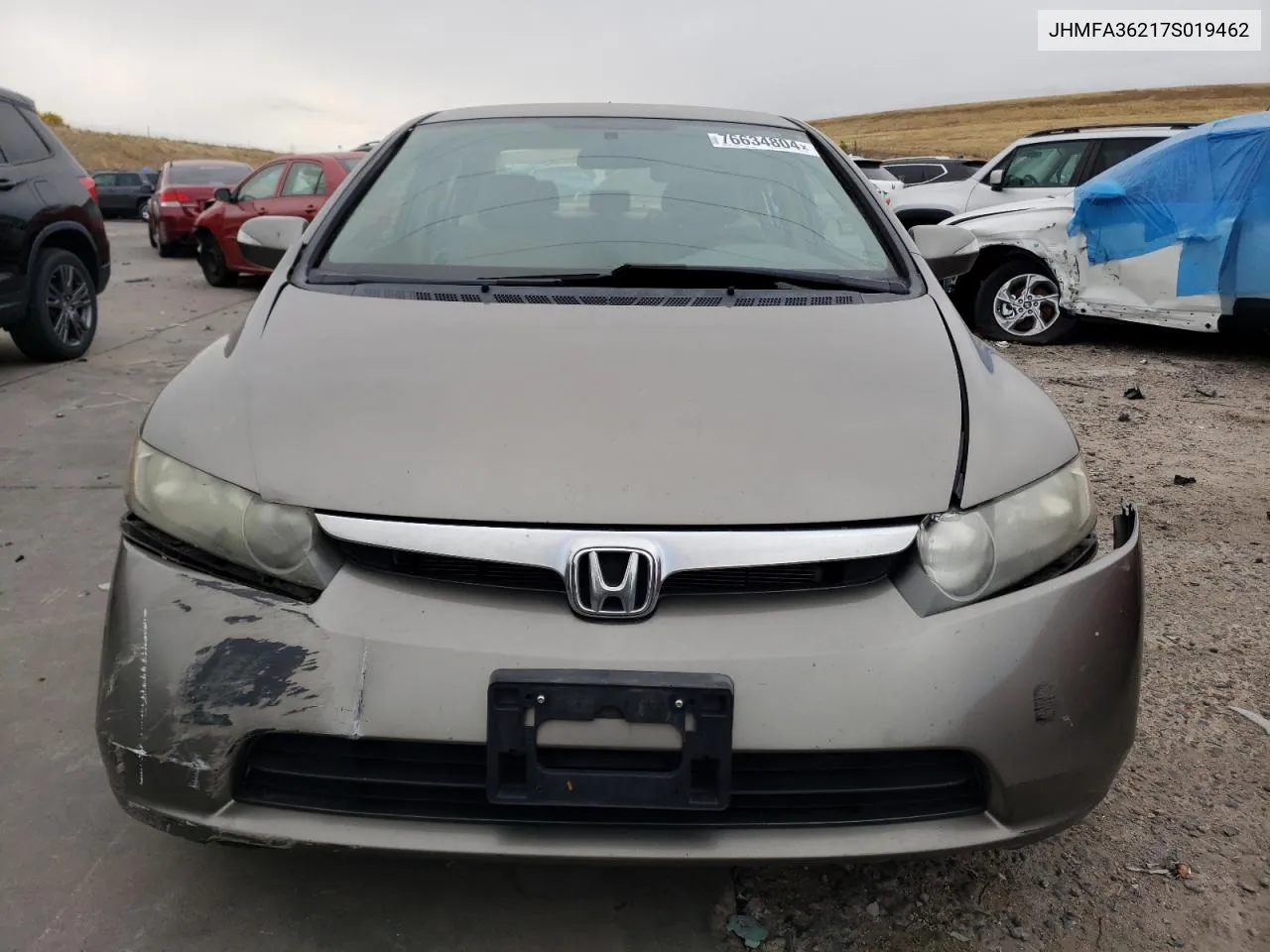 JHMFA36217S019462 2007 Honda Civic Hybrid