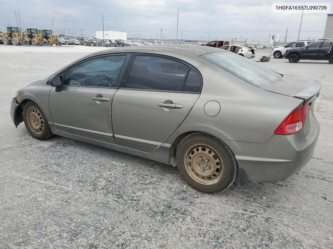 2007 Honda Civic Lx VIN: 1HGFA16557L090739 Lot: 77003244