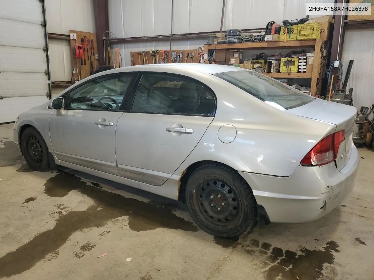 2007 Honda Civic Ex VIN: 2HGFA168X7H026378 Lot: 78187494