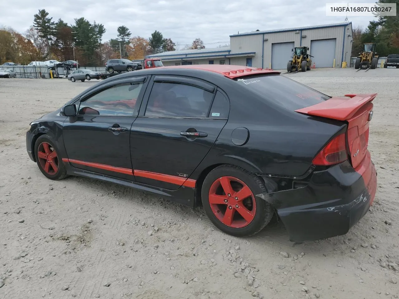 2007 Honda Civic Ex VIN: 1HGFA16807L030247 Lot: 78410464