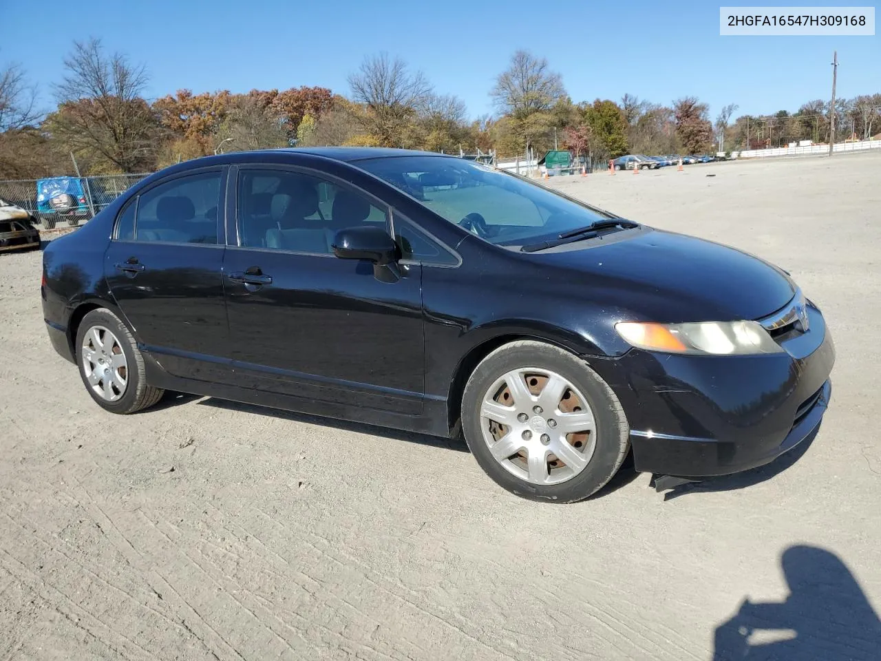 2007 Honda Civic Lx VIN: 2HGFA16547H309168 Lot: 79055144