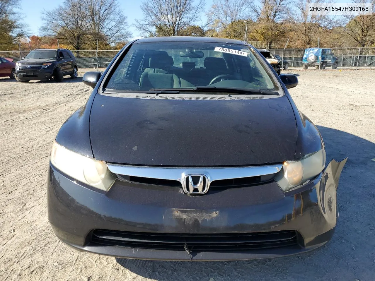 2007 Honda Civic Lx VIN: 2HGFA16547H309168 Lot: 79055144