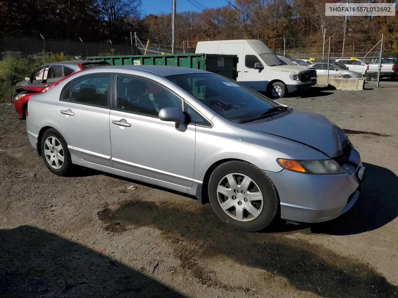 2007 Honda Civic Lx VIN: 1HGFA16557L013692 Lot: 79220414