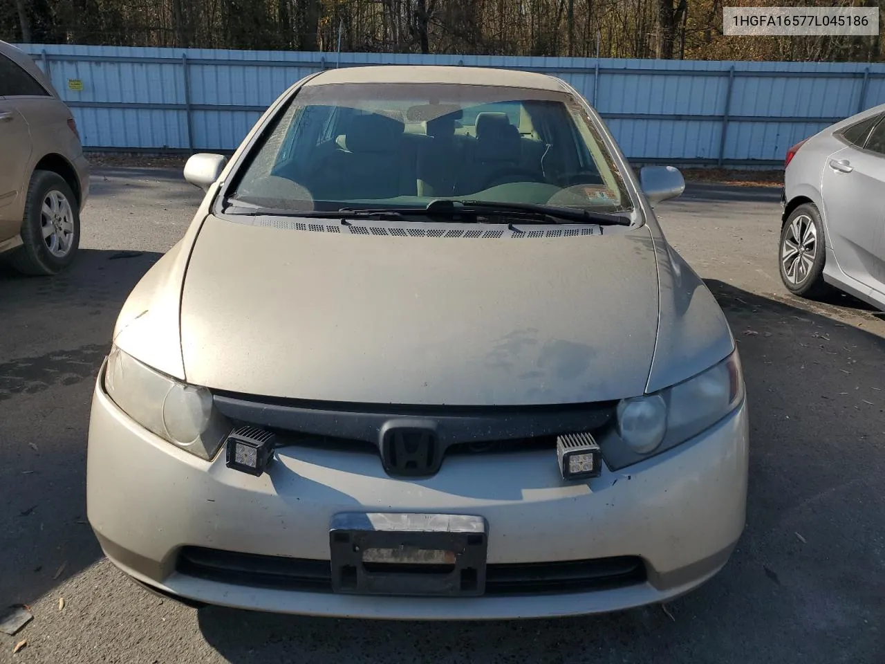 2007 Honda Civic Lx VIN: 1HGFA16577L045186 Lot: 79364754