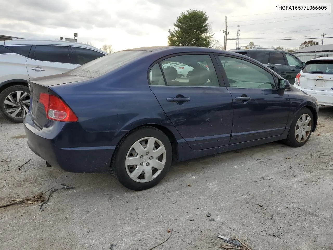 2007 Honda Civic Lx VIN: 1HGFA16577L066605 Lot: 79495994