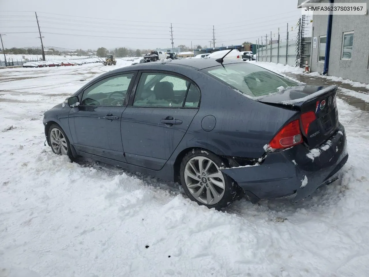 2007 Honda Civic Hybrid VIN: JHMFA36237S031967 Lot: 79501684