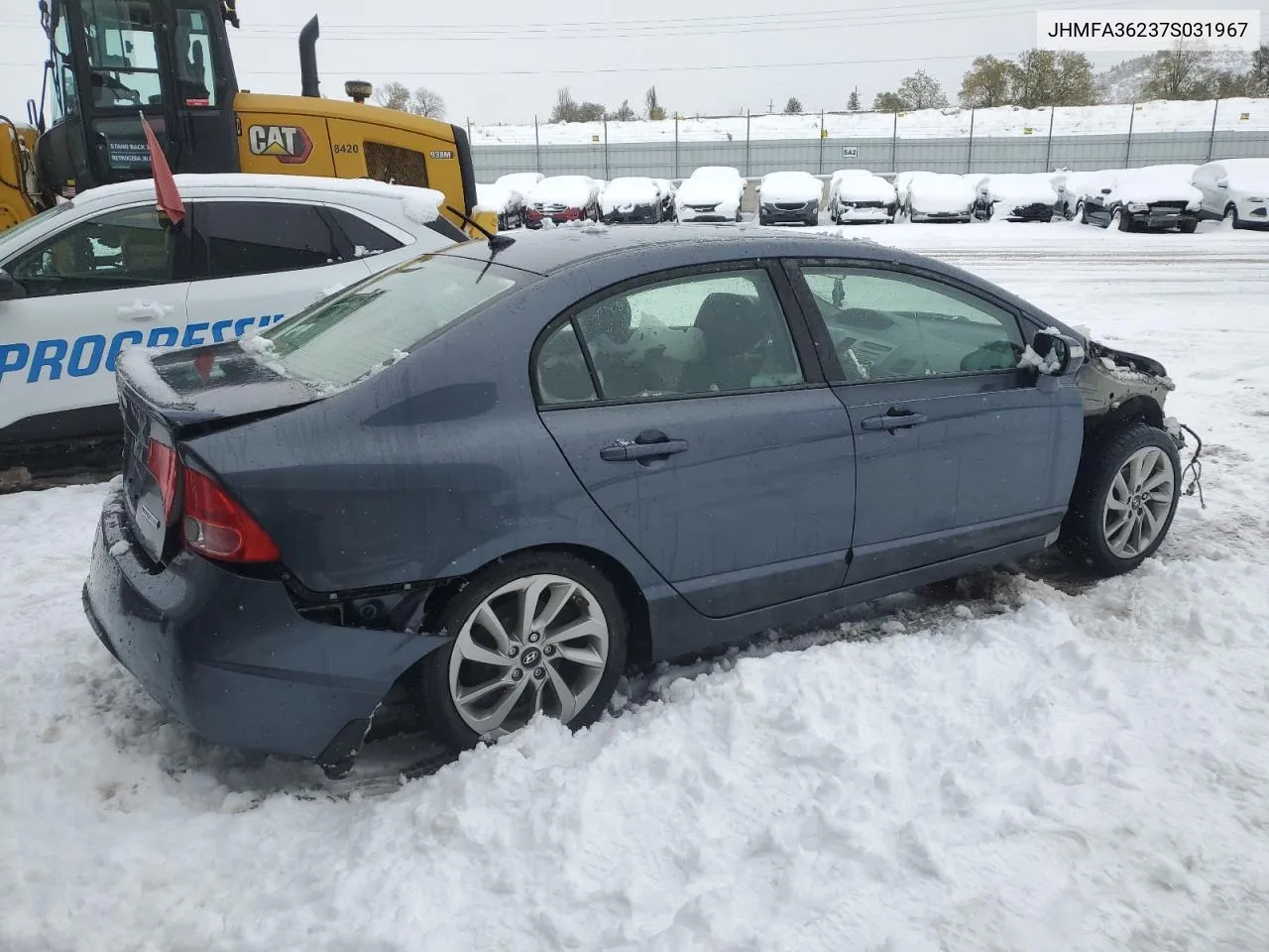 2007 Honda Civic Hybrid VIN: JHMFA36237S031967 Lot: 79501684