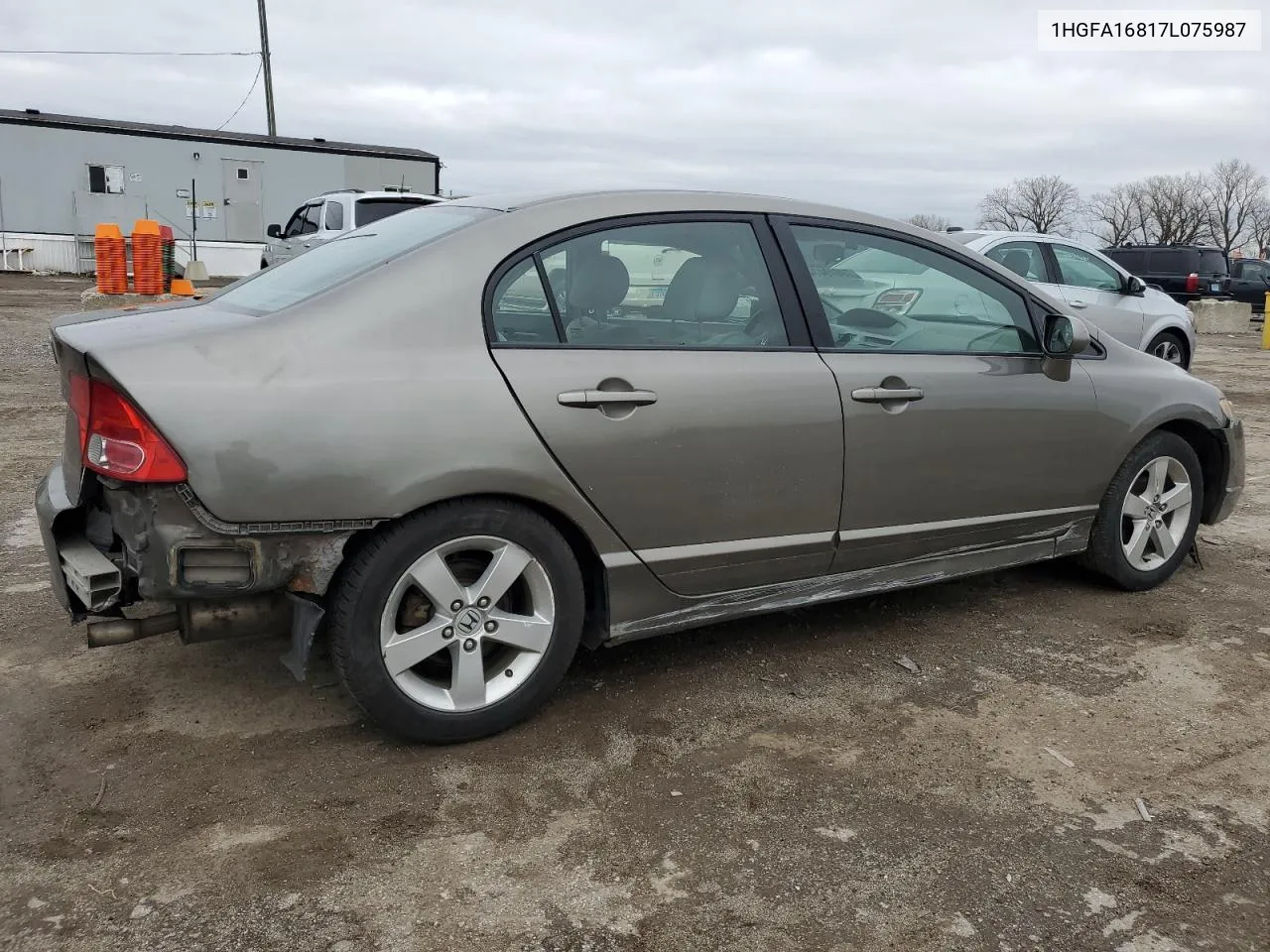 2007 Honda Civic Ex VIN: 1HGFA16817L075987 Lot: 79619474