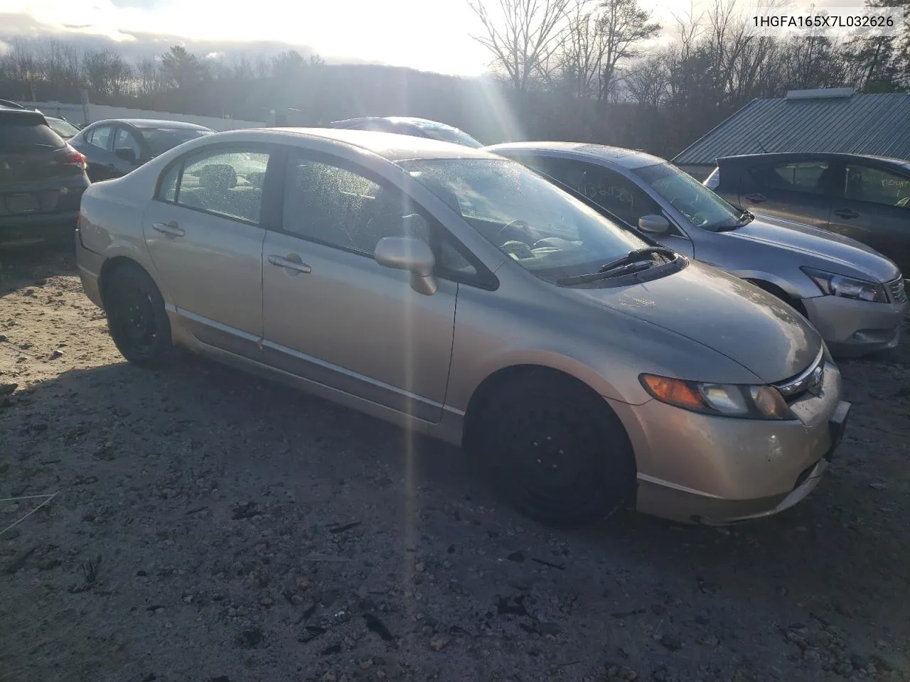 2007 Honda Civic Lx VIN: 1HGFA165X7L032626 Lot: 79703084