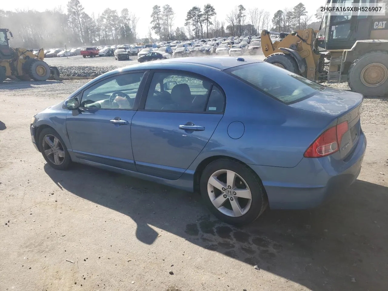 2008 Honda Civic Exl VIN: 2HGFA169X8H526907 Lot: 41519234