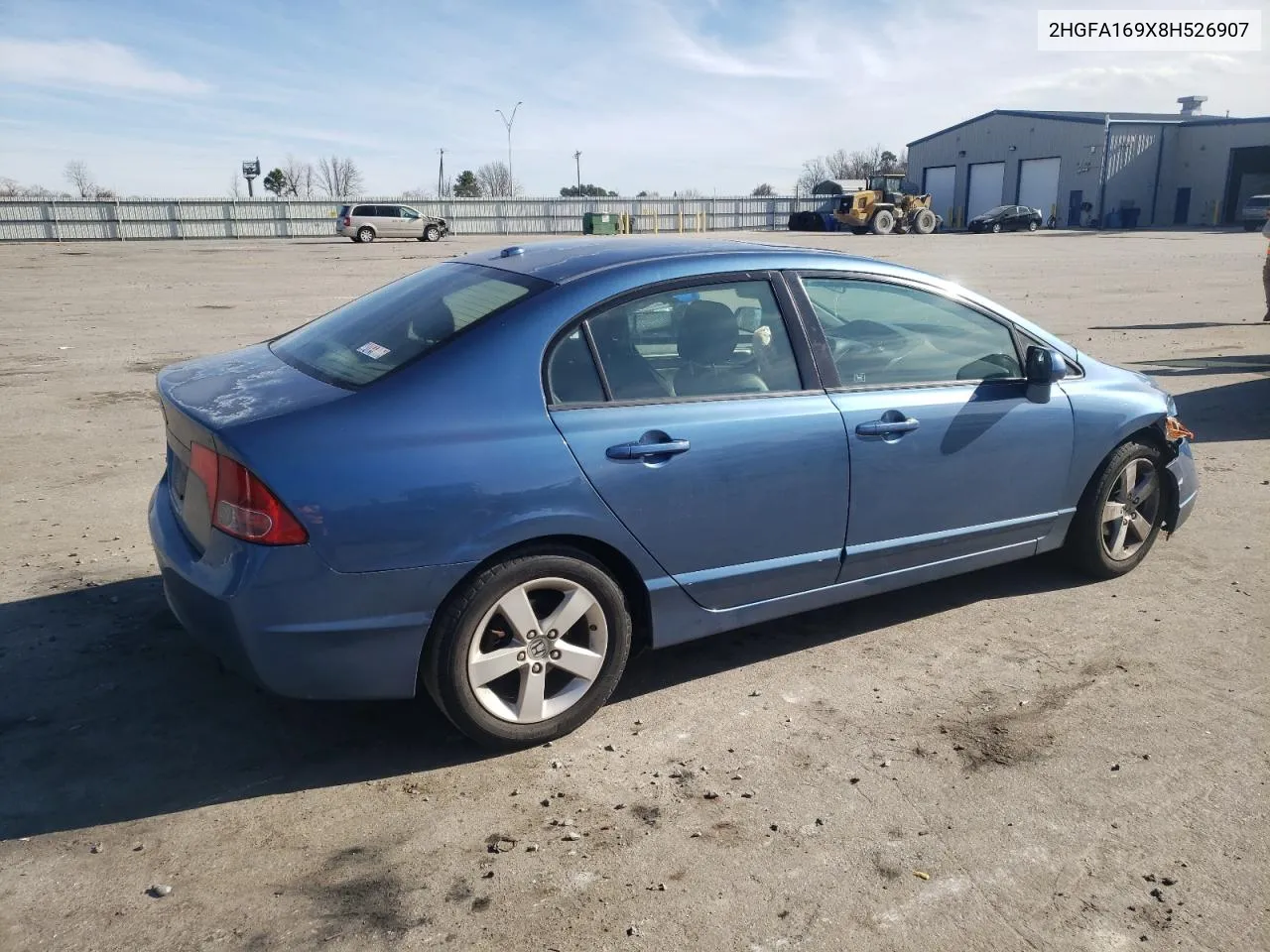 2008 Honda Civic Exl VIN: 2HGFA169X8H526907 Lot: 41519234