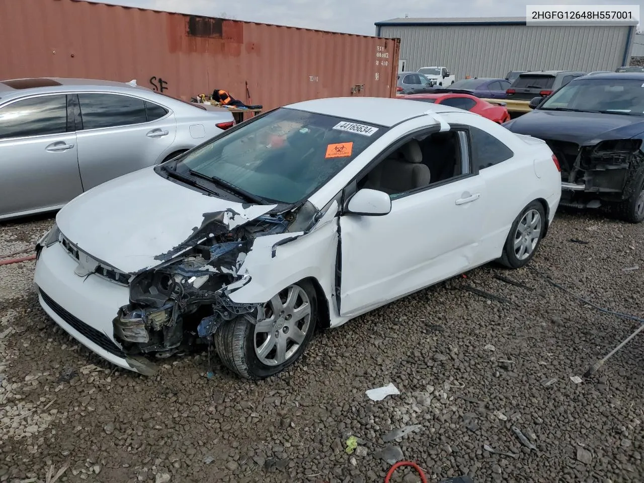 2HGFG12648H557001 2008 Honda Civic Lx