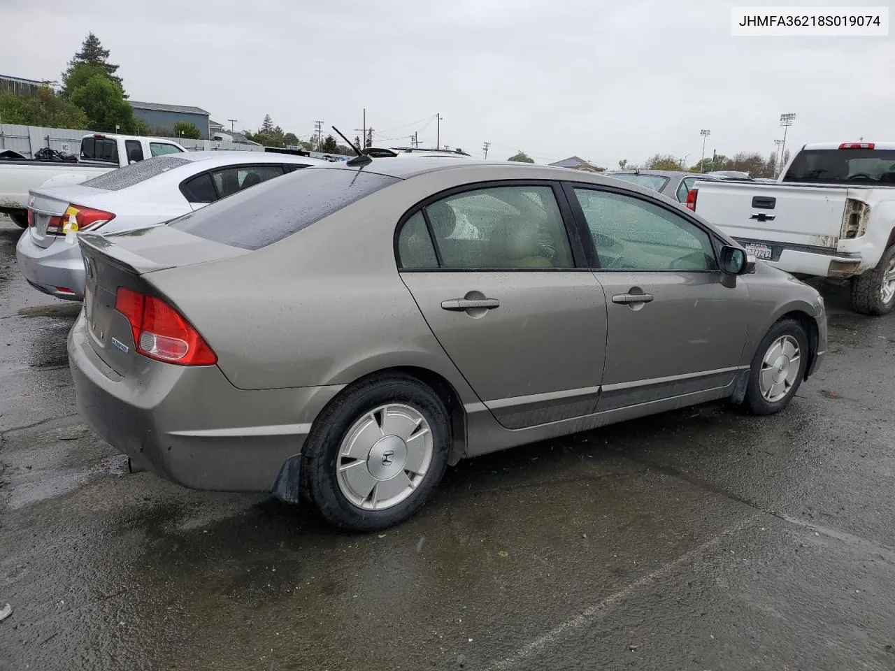 JHMFA36218S019074 2008 Honda Civic Hybrid