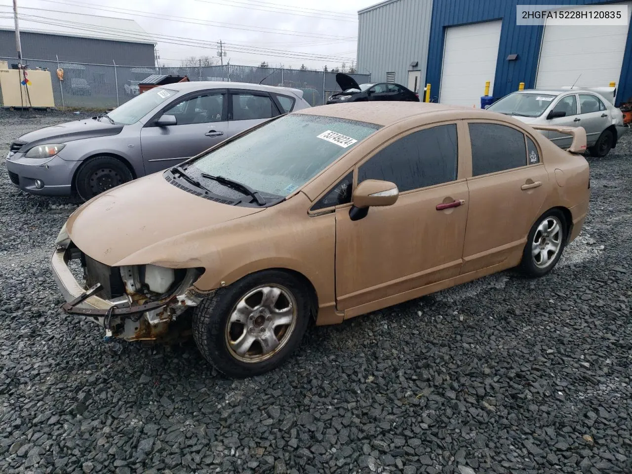 2HGFA15228H120835 2008 Honda Civic Dx