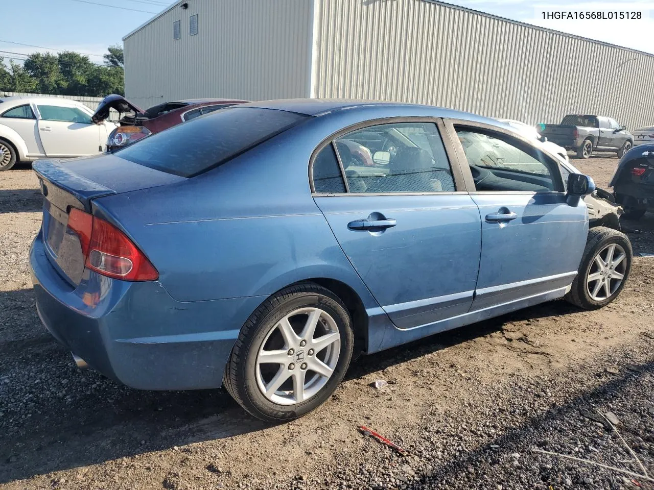 2008 Honda Civic Lx VIN: 1HGFA16568L015128 Lot: 55163194