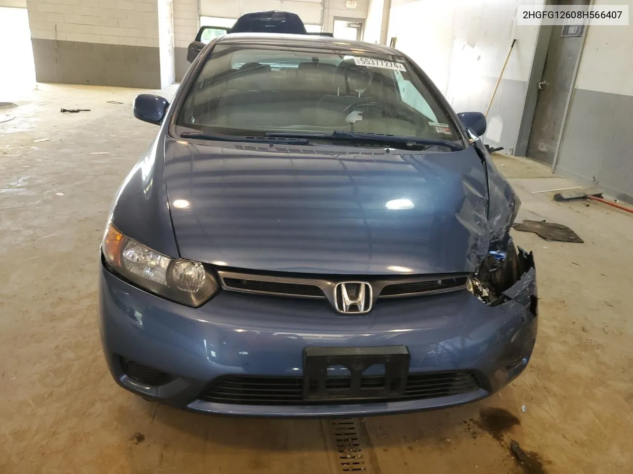 2008 Honda Civic Lx VIN: 2HGFG12608H566407 Lot: 55377274