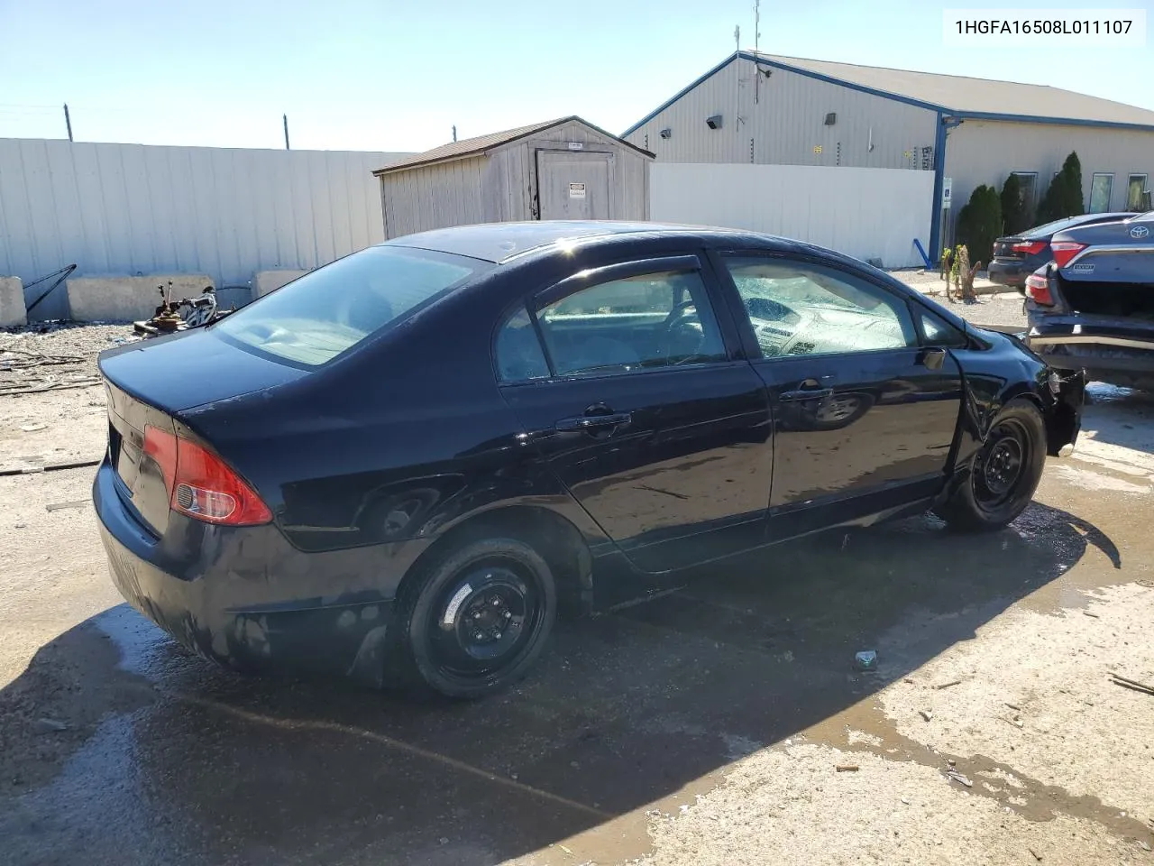 1HGFA16508L011107 2008 Honda Civic Lx