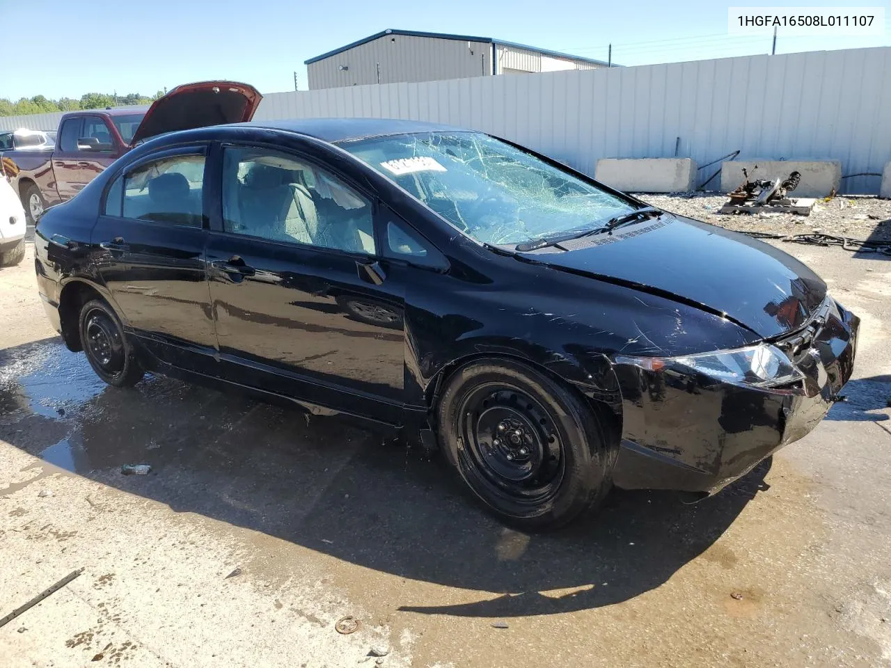 1HGFA16508L011107 2008 Honda Civic Lx