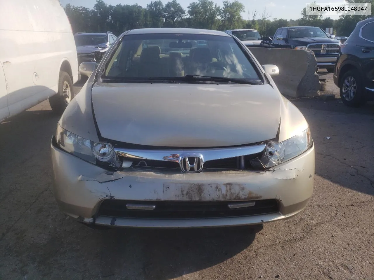 1HGFA16598L048947 2008 Honda Civic Lx