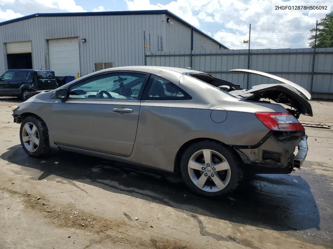 2008 Honda Civic Ex VIN: 2HGFG12878H506092 Lot: 62116024