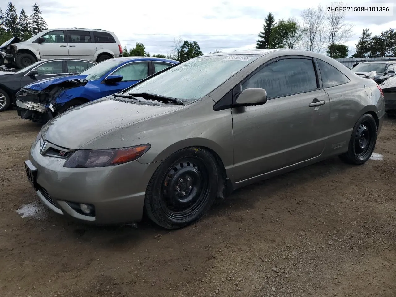 2HGFG21508H101396 2008 Honda Civic Si