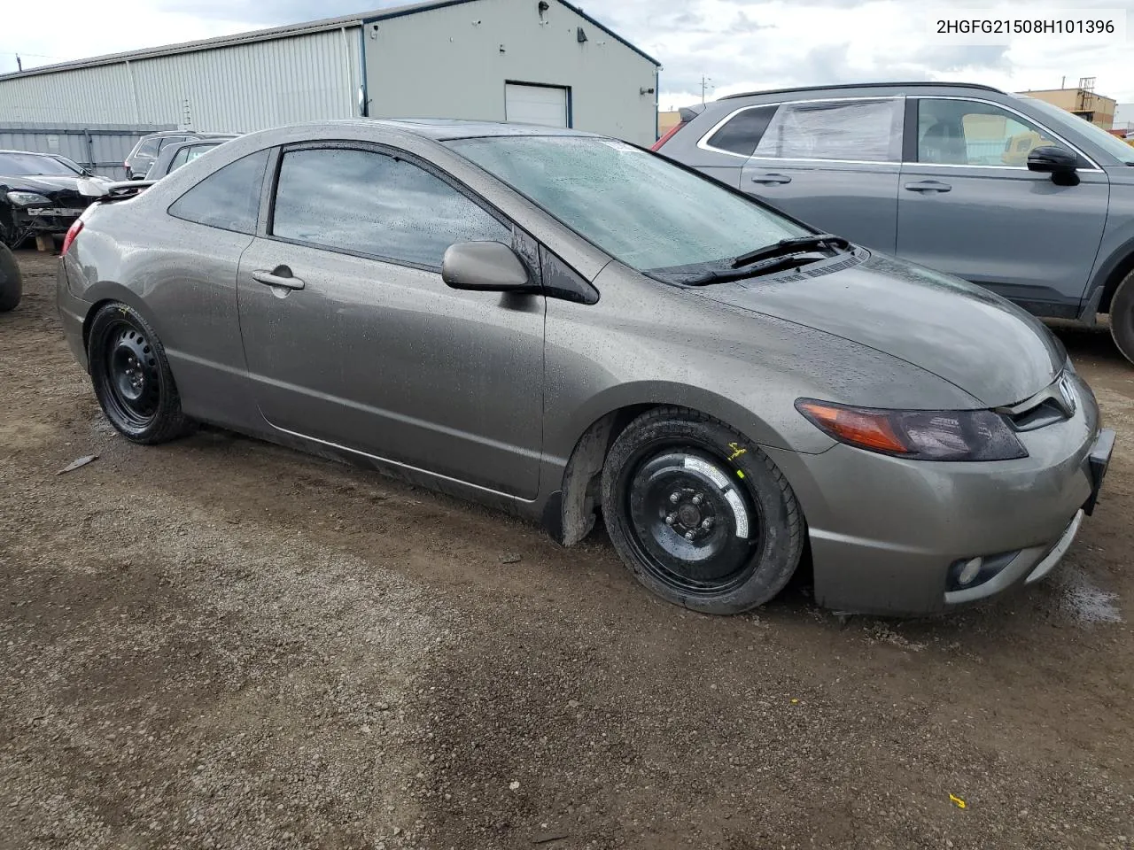 2008 Honda Civic Si VIN: 2HGFG21508H101396 Lot: 62188174