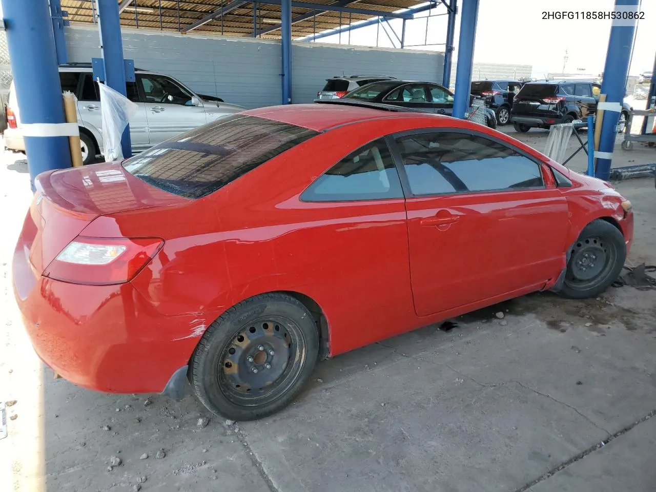 2HGFG11858H530862 2008 Honda Civic Ex