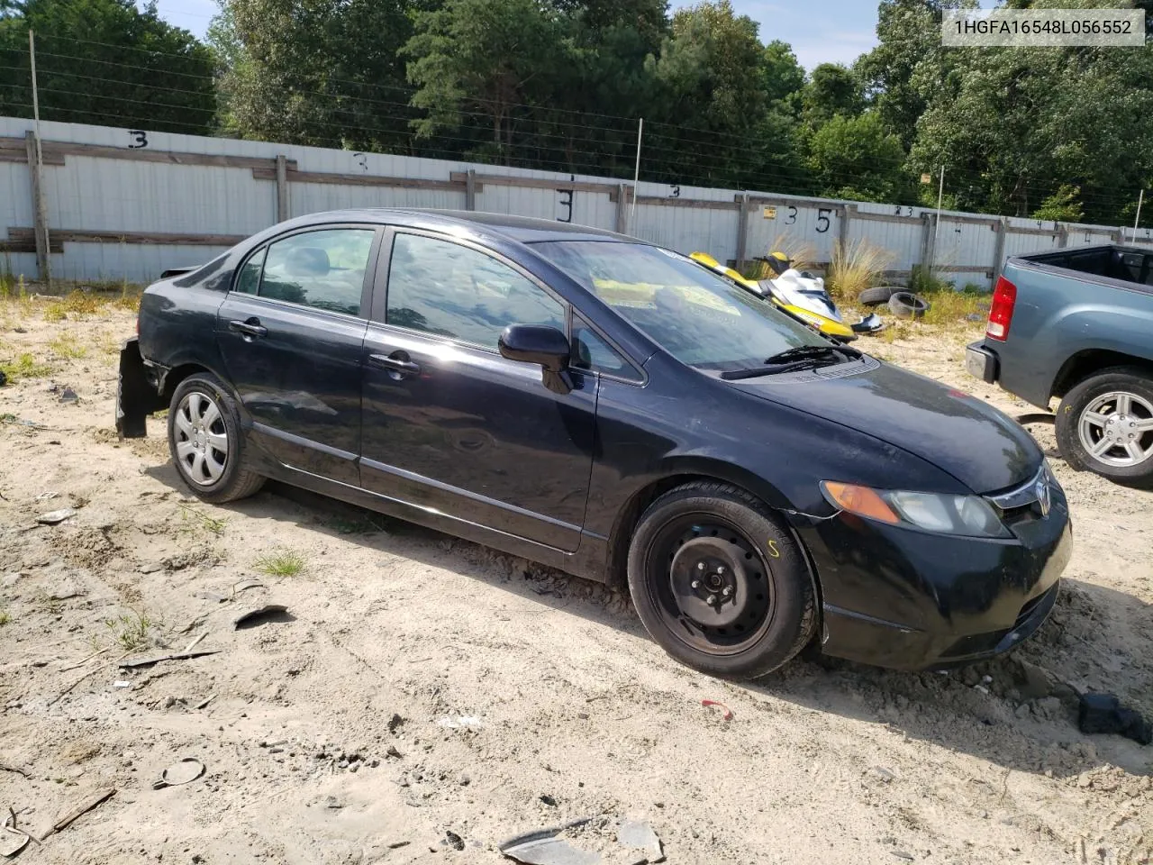 1HGFA16548L056552 2008 Honda Civic Lx