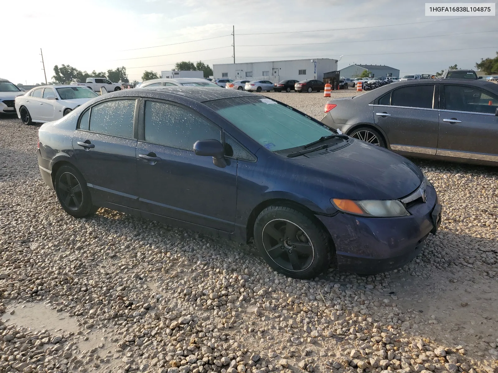 2008 Honda Civic Ex VIN: 1HGFA16838L104875 Lot: 64029944