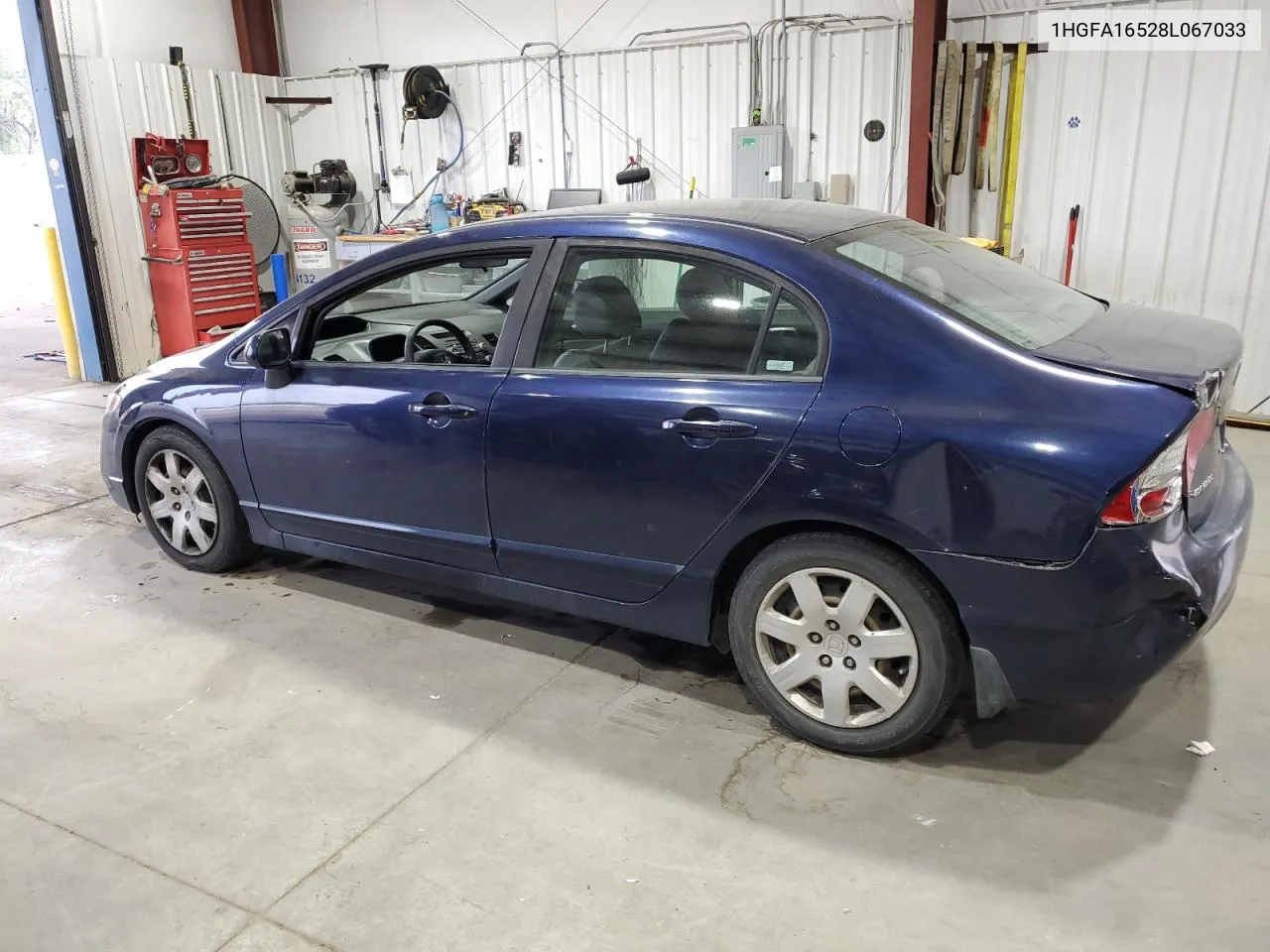 2008 Honda Civic Lx VIN: 1HGFA16528L067033 Lot: 64600394