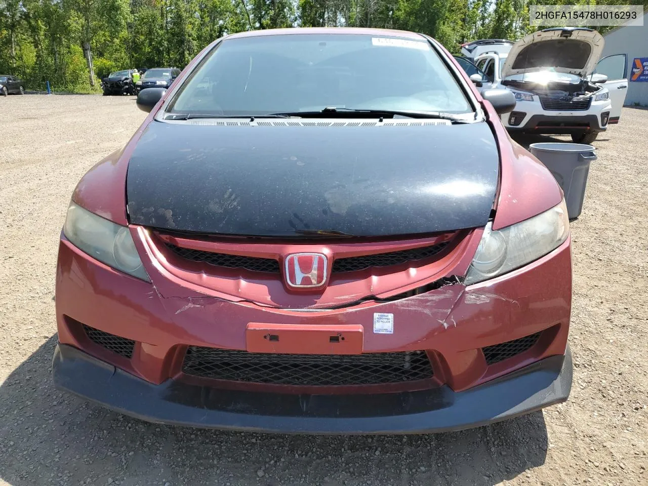 2008 Honda Civic Dx-G VIN: 2HGFA15478H016293 Lot: 64824214