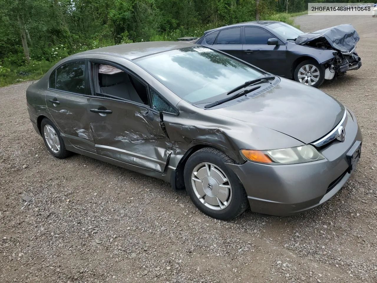 2008 Honda Civic Dx-G VIN: 2HGFA16488H110648 Lot: 65033164