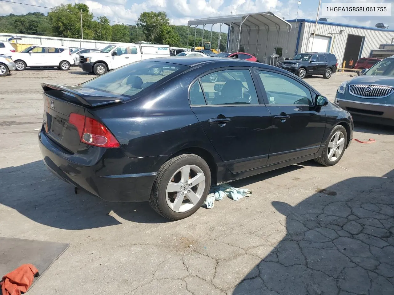 2008 Honda Civic Ex VIN: 1HGFA15858L061755 Lot: 65595084