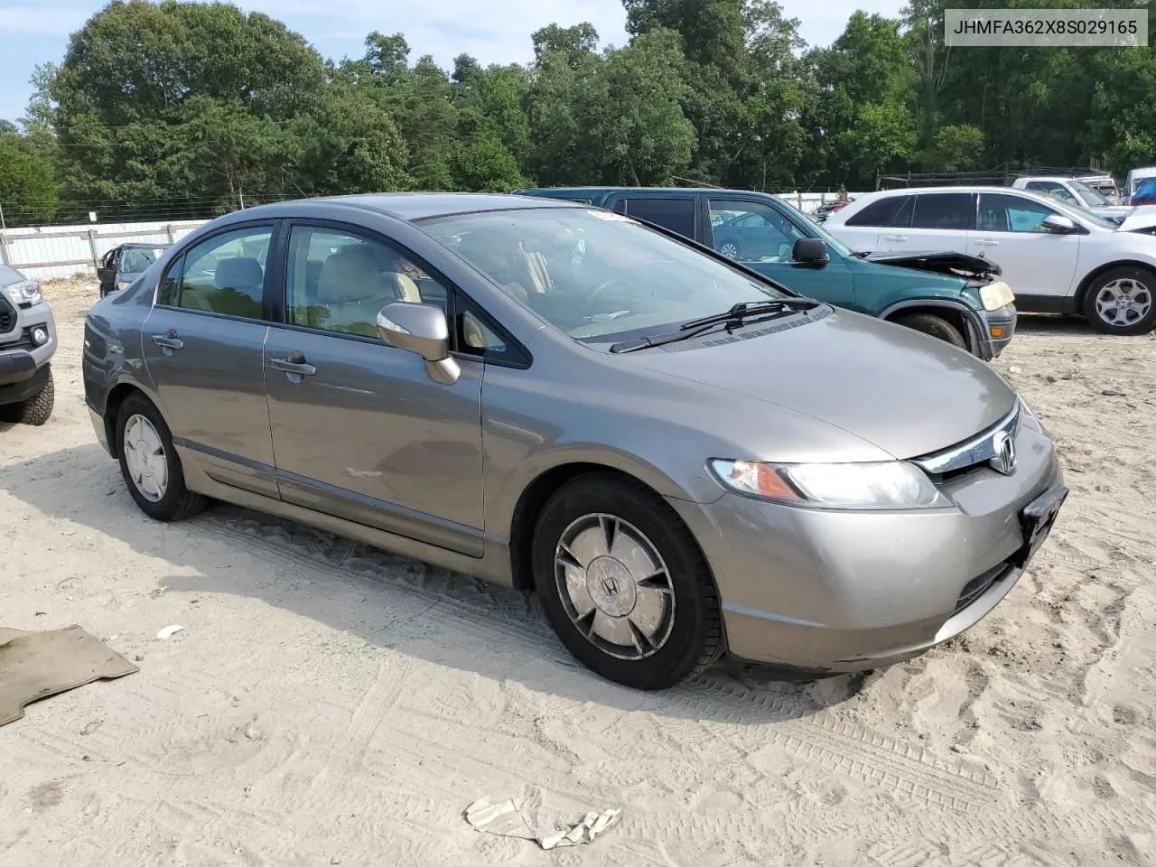 JHMFA362X8S029165 2008 Honda Civic Hybrid