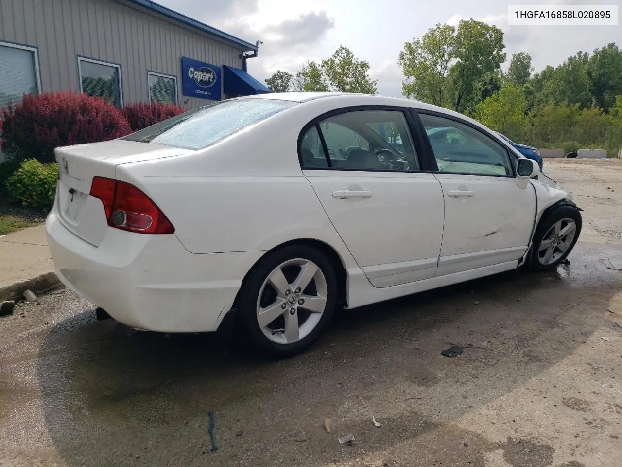 1HGFA16858L020895 2008 Honda Civic Ex