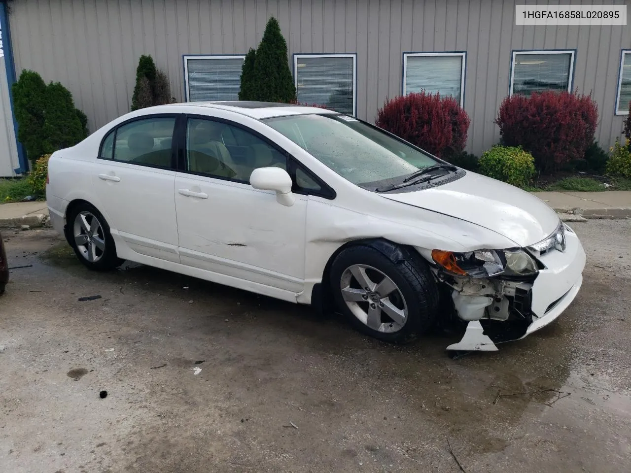 2008 Honda Civic Ex VIN: 1HGFA16858L020895 Lot: 65935314