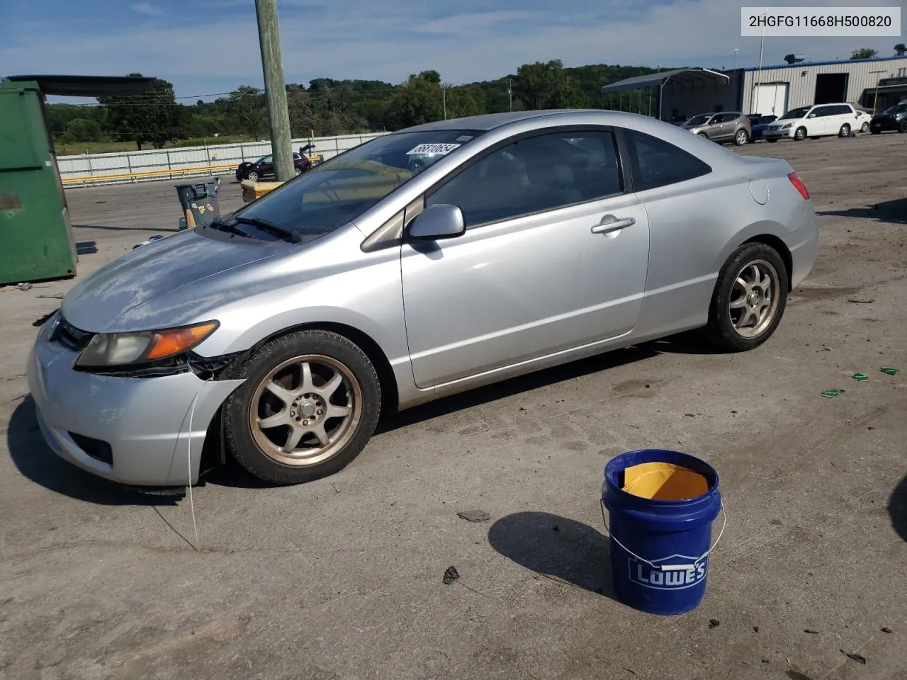 2HGFG11668H500820 2008 Honda Civic Lx