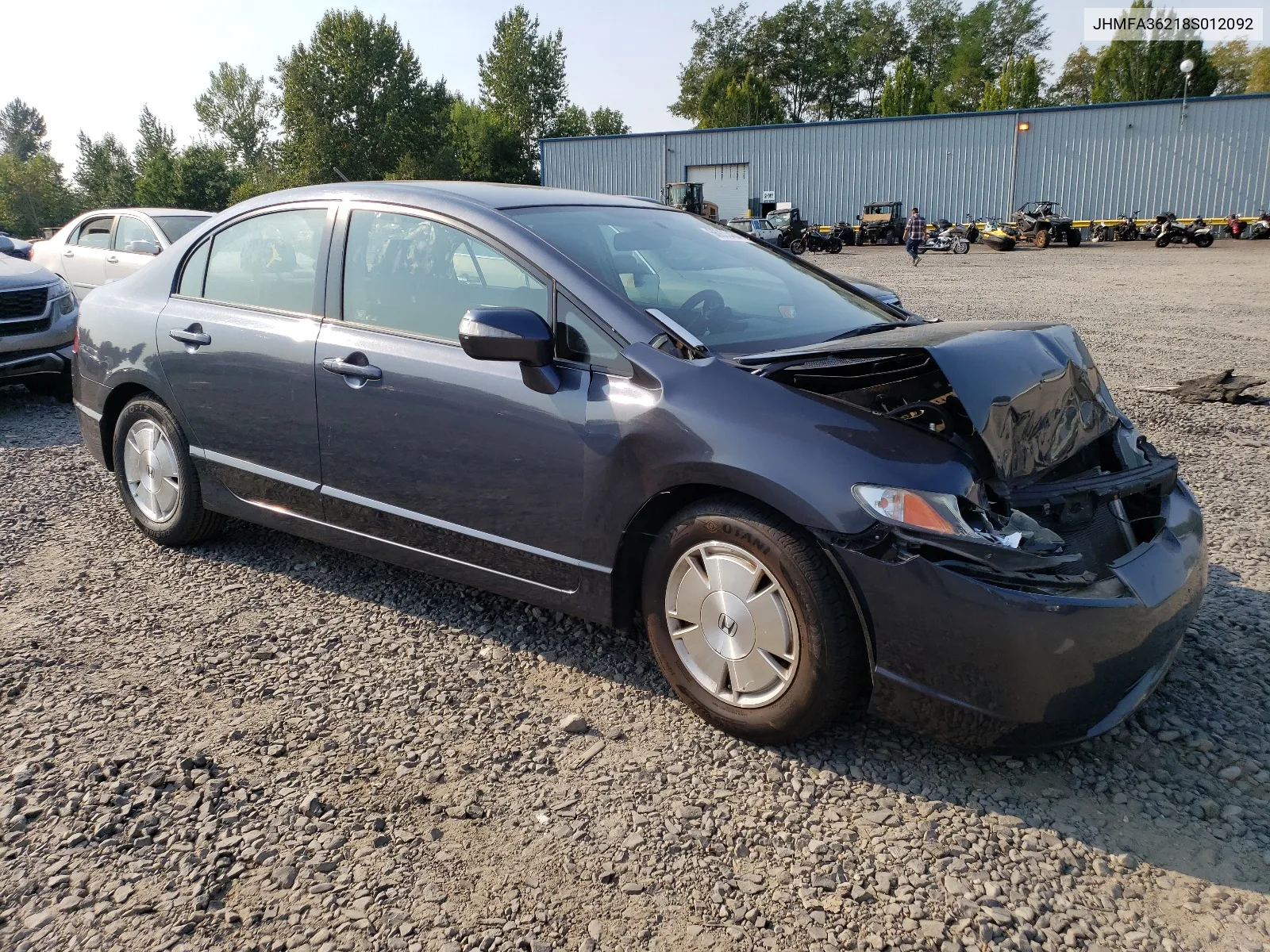 JHMFA36218S012092 2008 Honda Civic Hybrid