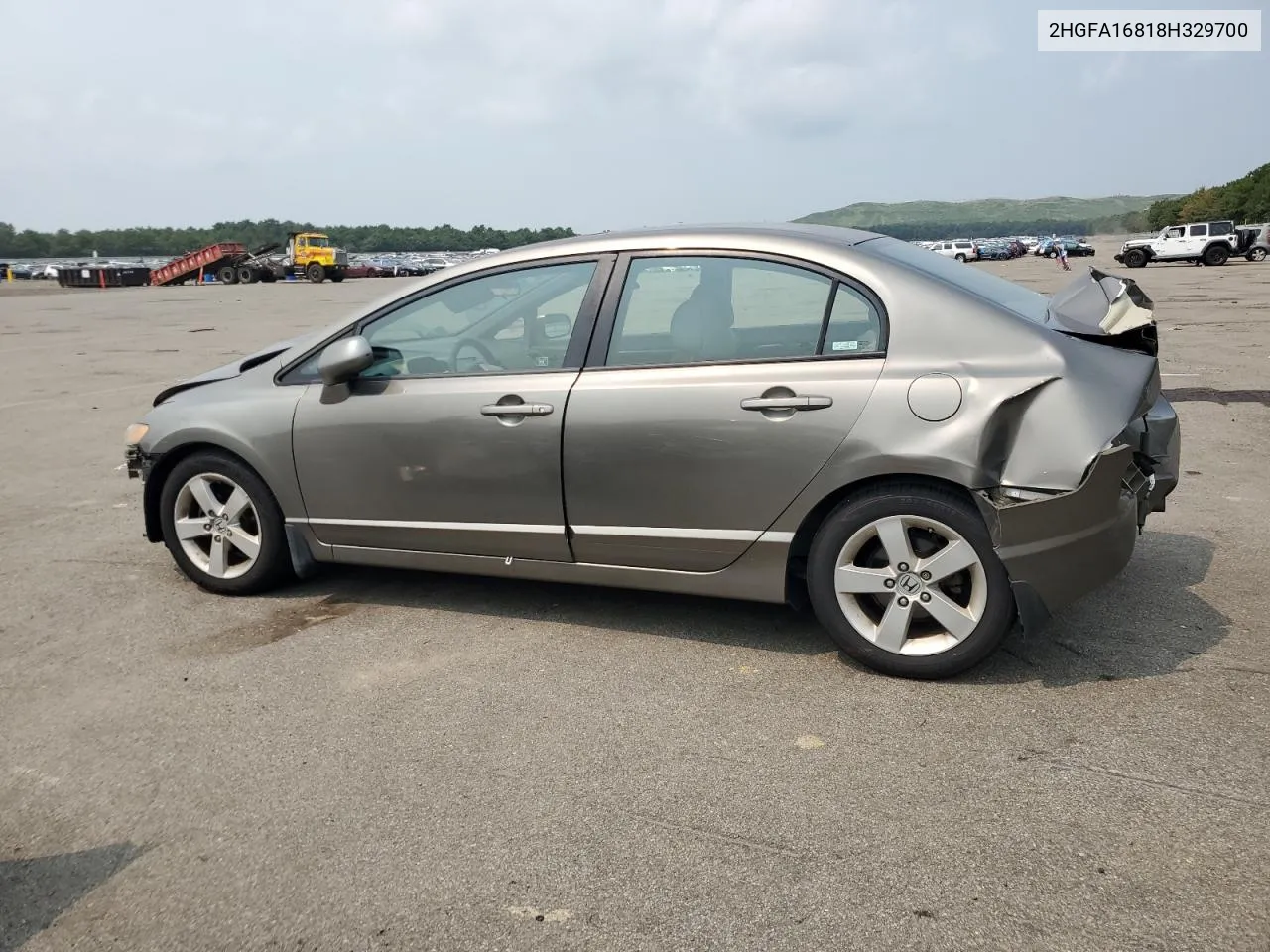 2008 Honda Civic Ex VIN: 2HGFA16818H329700 Lot: 67690934