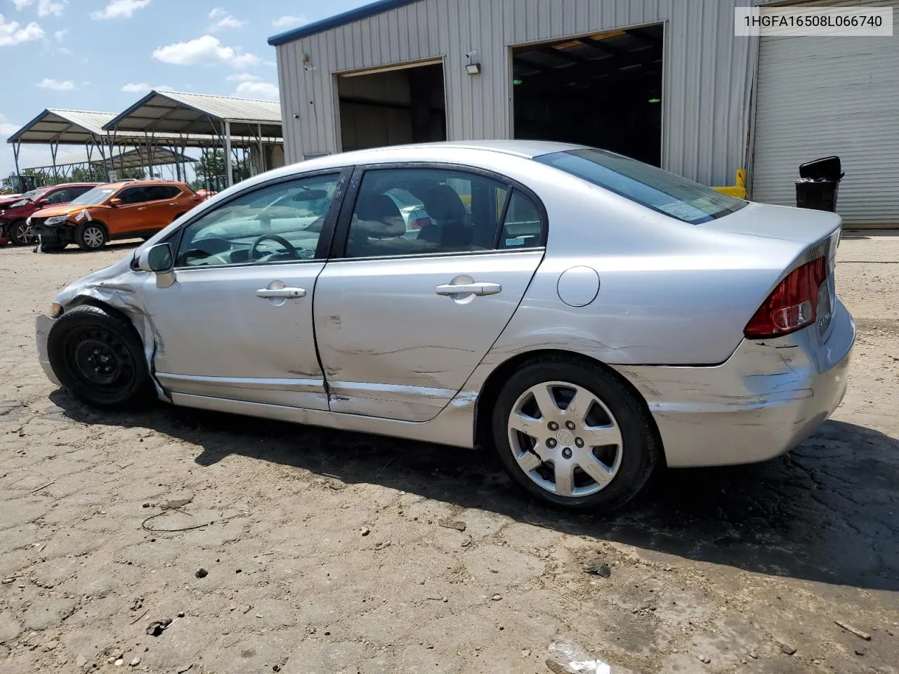 1HGFA16508L066740 2008 Honda Civic Lx