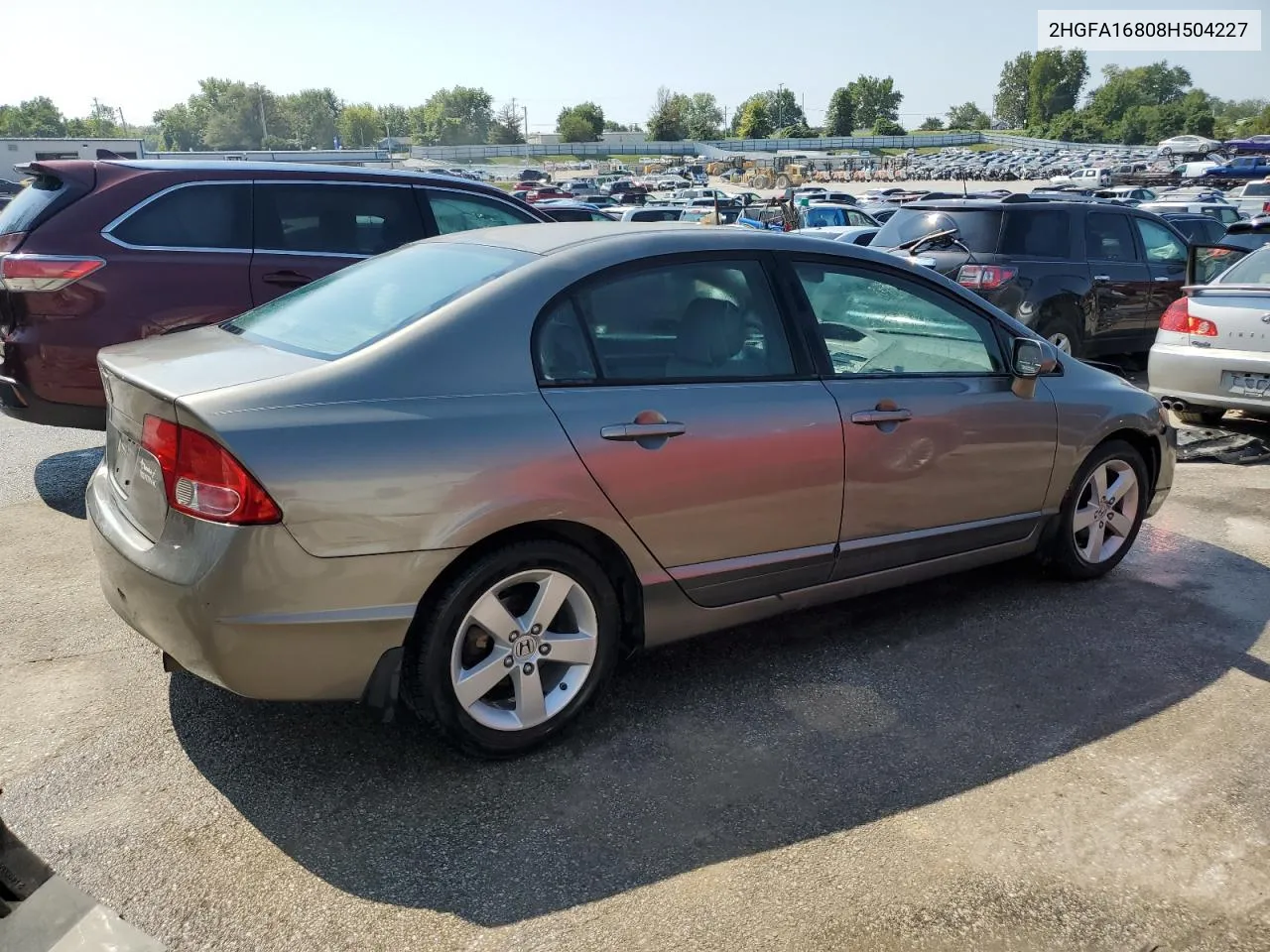 2HGFA16808H504227 2008 Honda Civic Ex