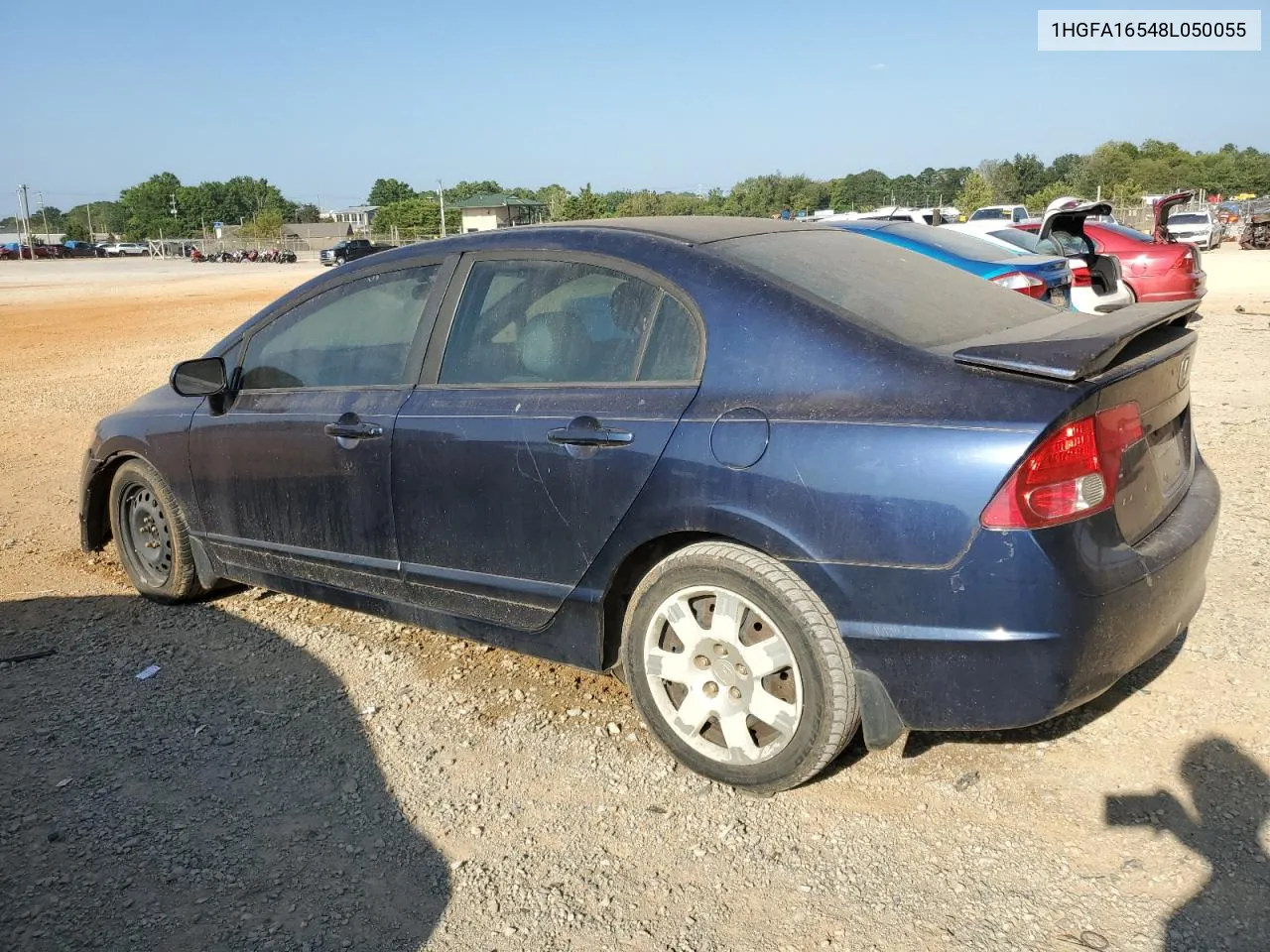 1HGFA16548L050055 2008 Honda Civic Lx