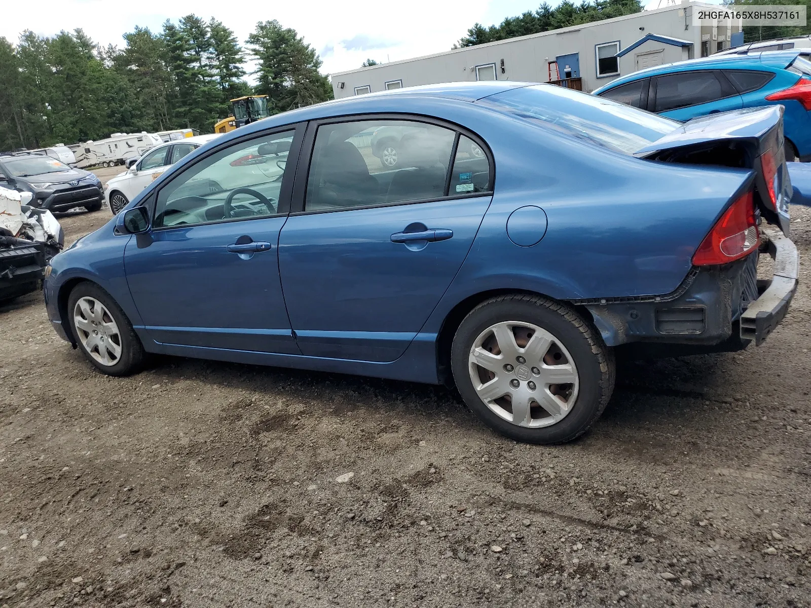 2008 Honda Civic Lx VIN: 2HGFA165X8H537161 Lot: 68426304