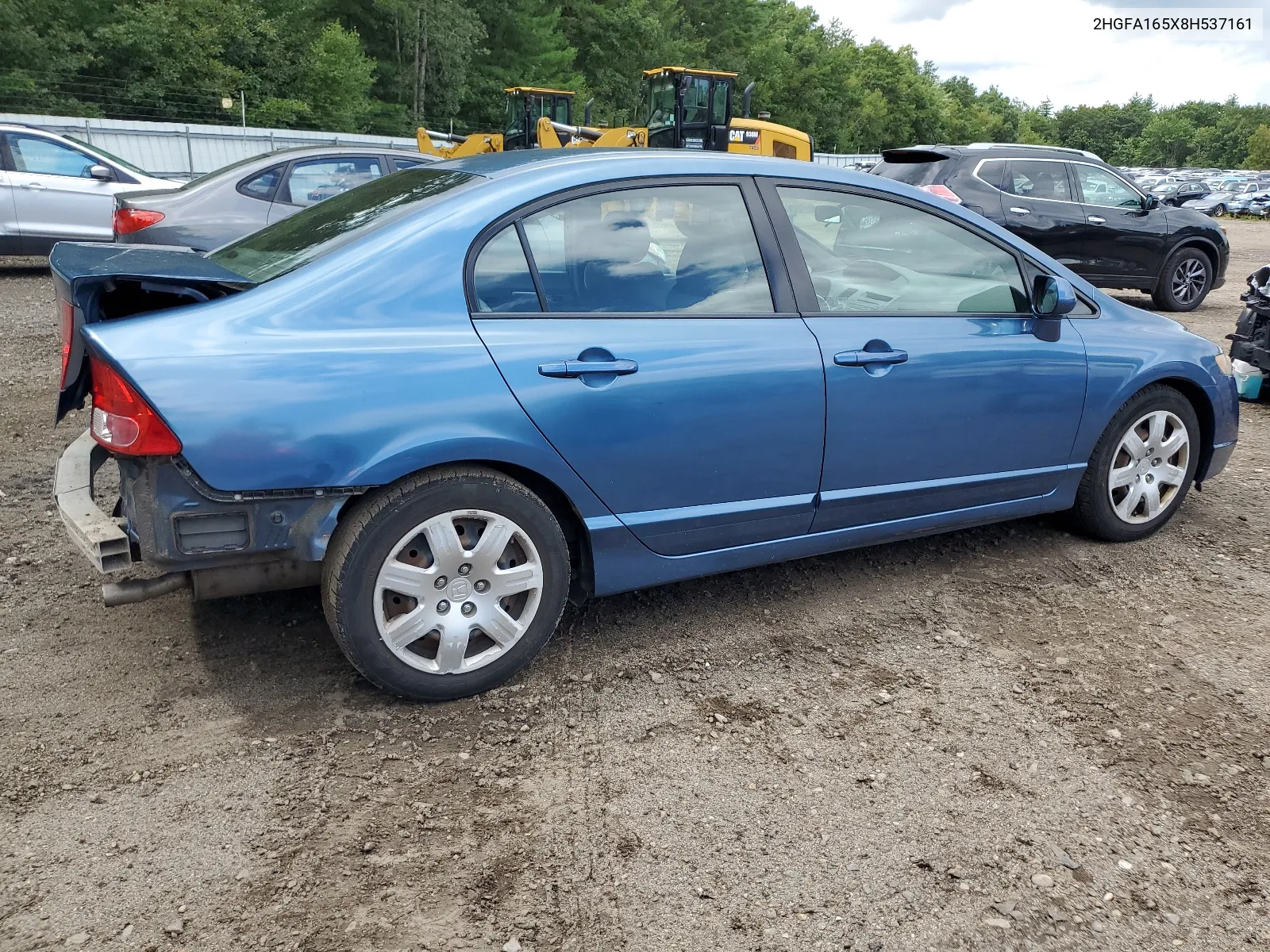 2008 Honda Civic Lx VIN: 2HGFA165X8H537161 Lot: 68426304