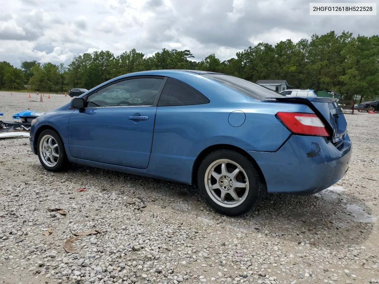 2008 Honda Civic Lx VIN: 2HGFG12618H522528 Lot: 68496124