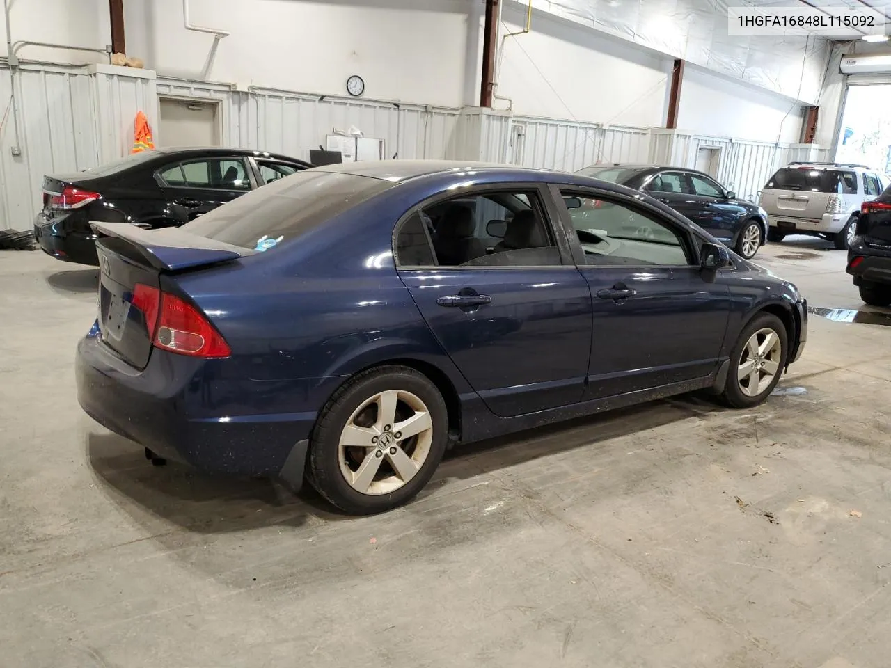 2008 Honda Civic Ex VIN: 1HGFA16848L115092 Lot: 68647894