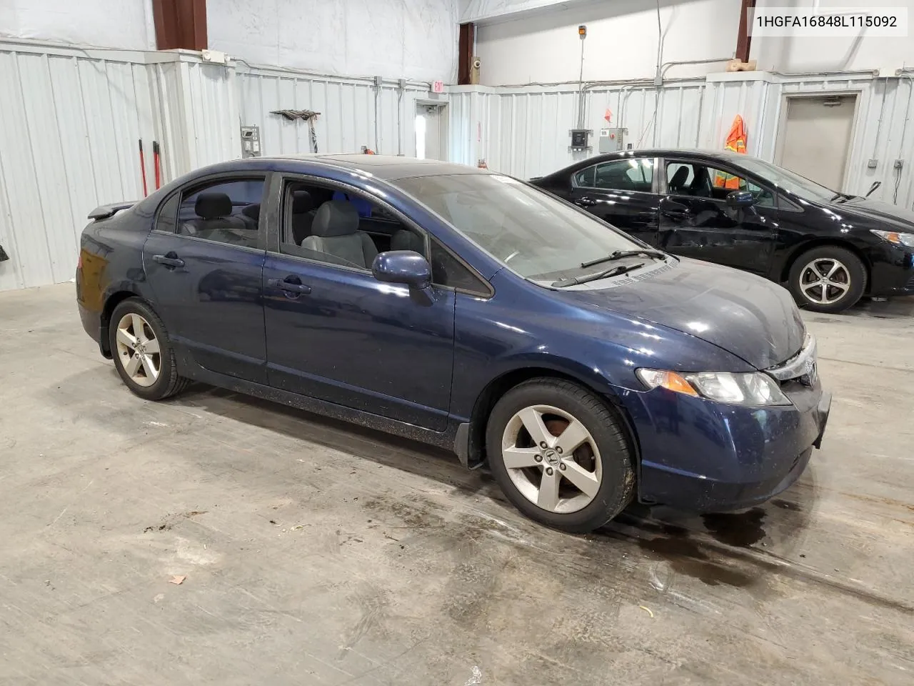 2008 Honda Civic Ex VIN: 1HGFA16848L115092 Lot: 68647894