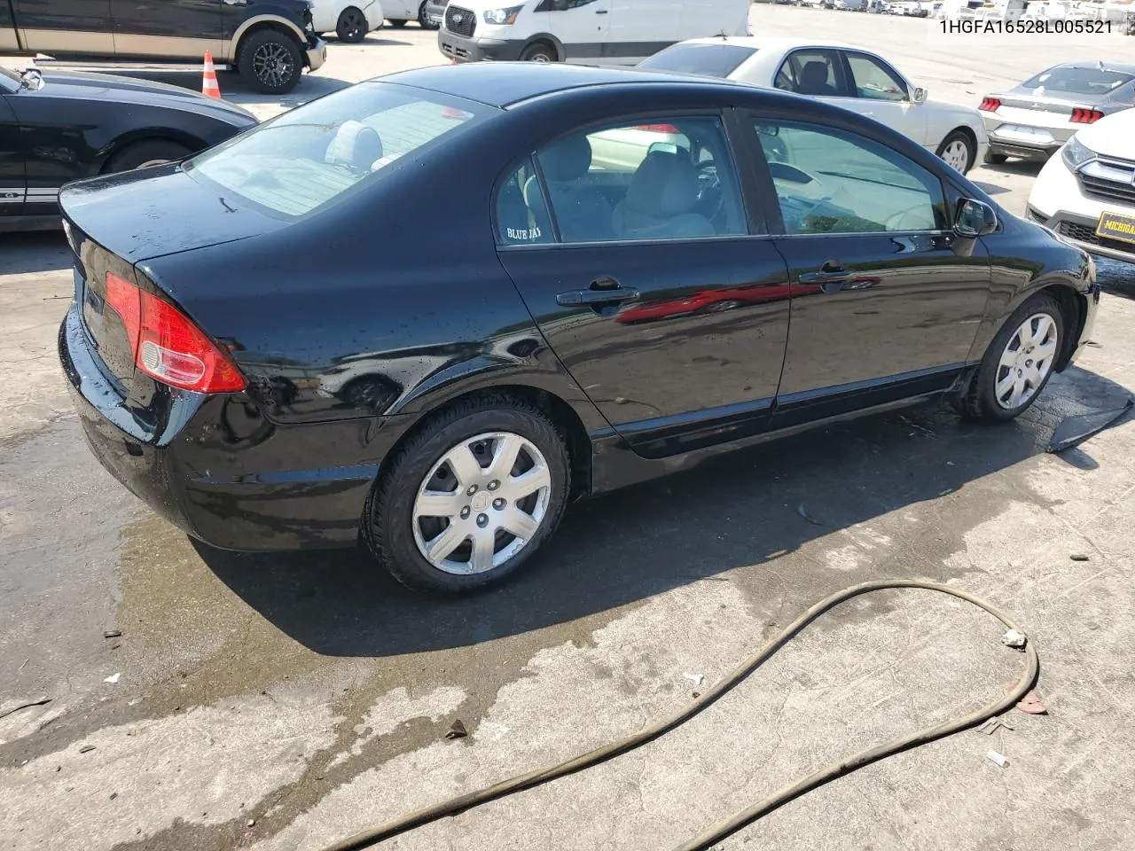 1HGFA16528L005521 2008 Honda Civic Lx