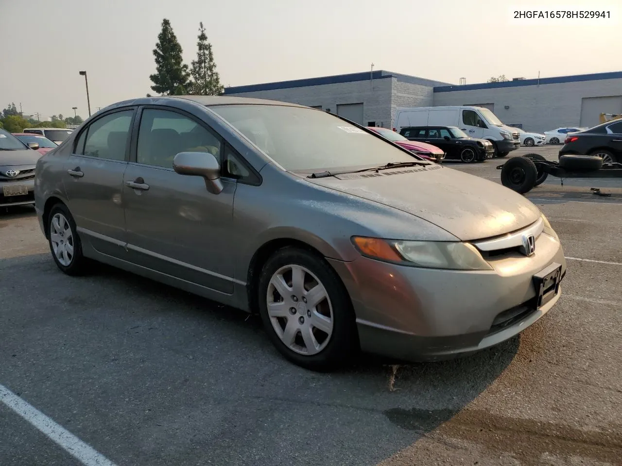 2008 Honda Civic Lx VIN: 2HGFA16578H529941 Lot: 69146774